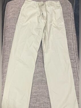 Boy’s Classic Straight Chino Pants - Cream